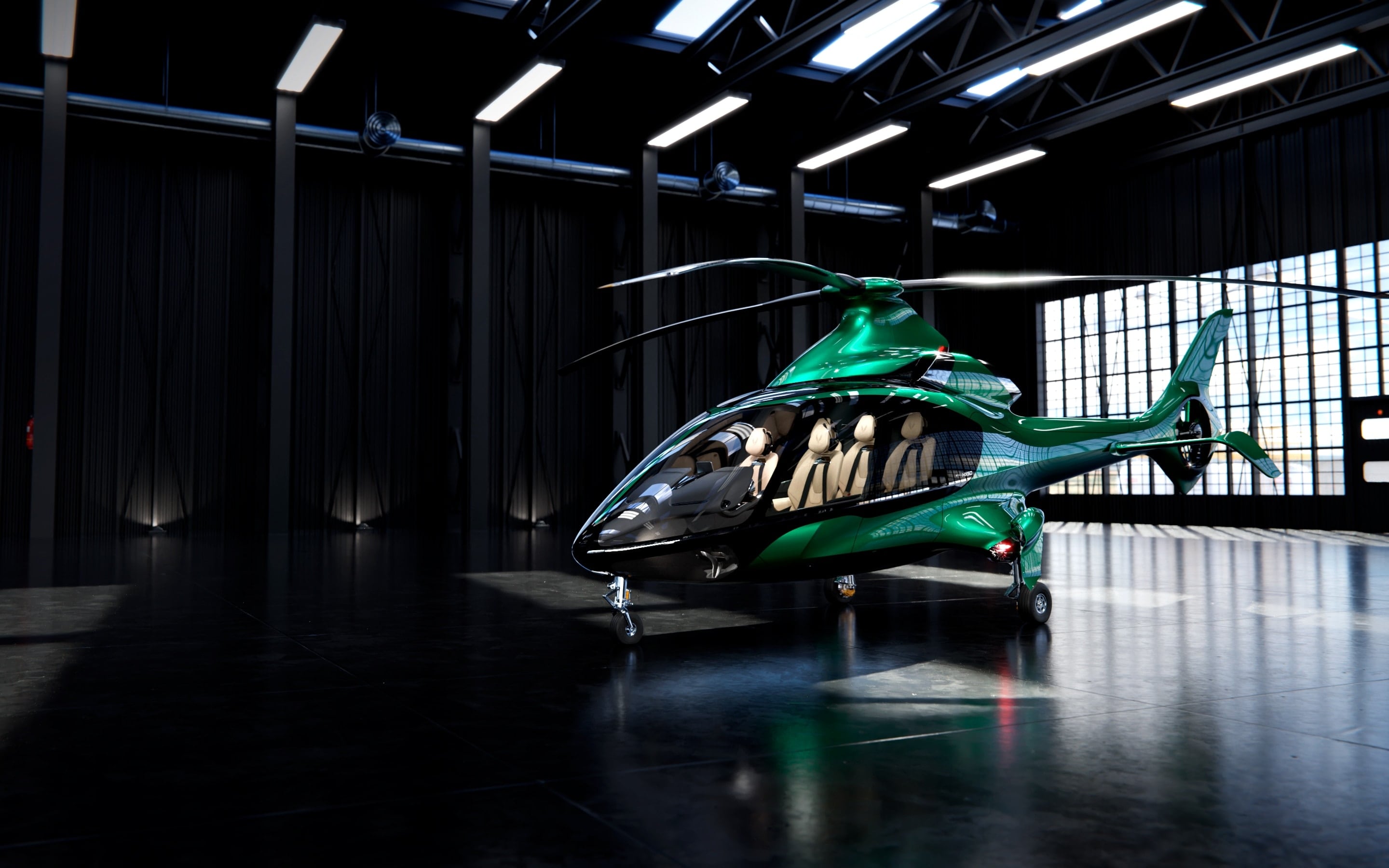 Illustration of Private Luxury Helicopter Services